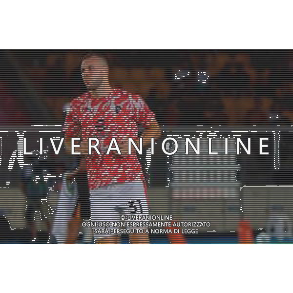 TVEM September 29, 2025 Lecce, Italy - US Lecce vs AC Milan - Italian soccer serie A 2024/25 - Via Del Mare Stadium. In the pic: Strahinja Pavlovic of AC Milan FOTO EMMANUELE MASTRODONATO-AG ALDO LIVERANI SAS