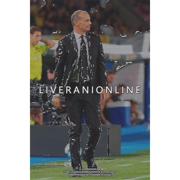 TVEM September 29, 2025 Lecce, Italy - US Lecce vs AC Milan - Italian soccer serie A 2024/25 - Via Del Mare Stadium. In the pic: coach Massimiliano Allegri of AC Milan FOTO EMMANUELE MASTRODONATO-AG ALDO LIVERANI SAS