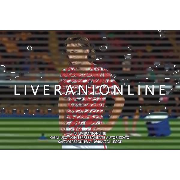 TVEM September 29, 2025 Lecce, Italy - US Lecce vs AC Milan - Italian soccer serie A 2024/25 - Via Del Mare Stadium. In the pic: Luka Modric of AC Milan FOTO EMMANUELE MASTRODONATO-AG ALDO LIVERANI SAS