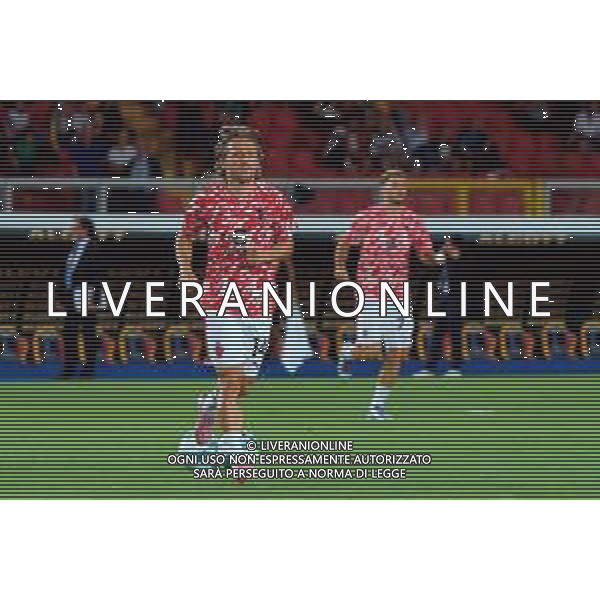 TVEM September 29, 2025 Lecce, Italy - US Lecce vs AC Milan - Italian soccer serie A 2024/25 - Via Del Mare Stadium. In the pic: Luka Modric of AC Milan FOTO EMMANUELE MASTRODONATO-AG ALDO LIVERANI SAS
