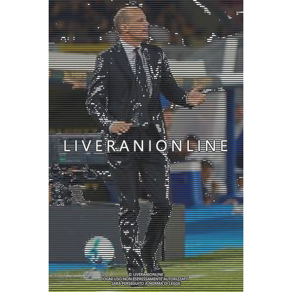 TVEM September 29, 2025 Lecce, Italy - US Lecce vs AC Milan - Italian soccer serie A 2024/25 - Via Del Mare Stadium. In the pic: coach Massimiliano Allegri of AC Milan FOTO EMMANUELE MASTRODONATO-AG ALDO LIVERANI SAS