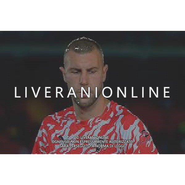 TVEM September 29, 2025 Lecce, Italy - US Lecce vs AC Milan - Italian soccer serie A 2024/25 - Via Del Mare Stadium. In the pic: Strahinja Pavlovic of AC Milan FOTO EMMANUELE MASTRODONATO-AG ALDO LIVERANI SAS