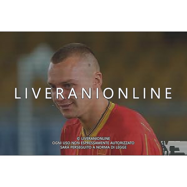 TVEM September 29, 2025 Lecce, Italy - US Lecce vs AC Milan - Italian soccer serie A 2024/25 - Via Del Mare Stadium. In the pic: Nikola Stulic of US Lecce FOTO EMMANUELE MASTRODONATO-AG ALDO LIVERANI SAS