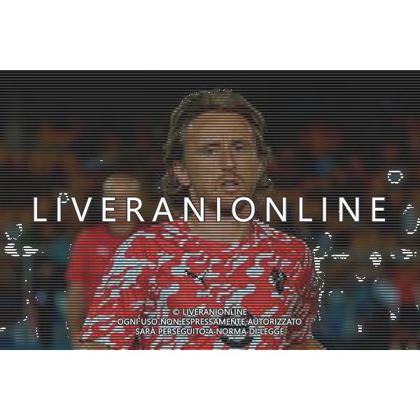TVEM September 29, 2025 Lecce, Italy - US Lecce vs AC Milan - Italian soccer serie A 2024/25 - Via Del Mare Stadium. In the pic: Luka Modric of AC Milan FOTO EMMANUELE MASTRODONATO-AG ALDO LIVERANI SAS