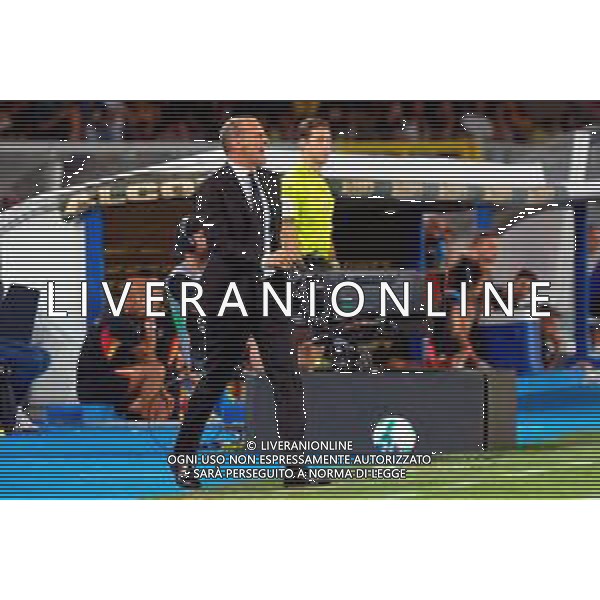 TVEM September 29, 2025 Lecce, Italy - US Lecce vs AC Milan - Italian soccer serie A 2024/25 - Via Del Mare Stadium. In the pic: coach Massimiliano Allegri of AC Milan FOTO EMMANUELE MASTRODONATO-AG ALDO LIVERANI SAS