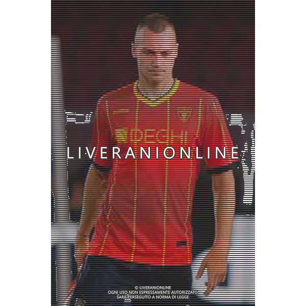 TVEM September 29, 2025 Lecce, Italy - US Lecce vs AC Milan - Italian soccer serie A 2024/25 - Via Del Mare Stadium. In the pic: Nikola Stulic of US Lecce FOTO EMMANUELE MASTRODONATO-AG ALDO LIVERANI SAS