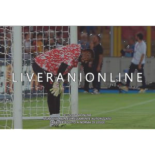 TVEM September 29, 2025 Lecce, Italy - US Lecce vs AC Milan - Italian soccer serie A 2024/25 - Via Del Mare Stadium. In the pic: Mike Maignan of AC Milan FOTO EMMANUELE MASTRODONATO-AG ALDO LIVERANI SAS