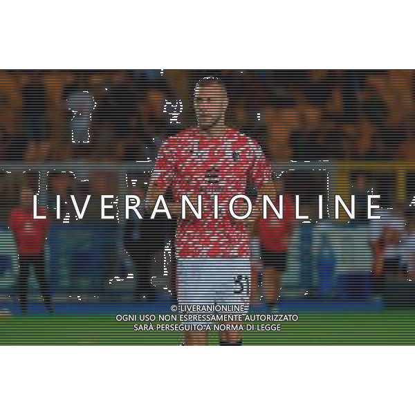 TVEM September 29, 2025 Lecce, Italy - US Lecce vs AC Milan - Italian soccer serie A 2024/25 - Via Del Mare Stadium. In the pic: Strahinja Pavlovic of AC Milan FOTO EMMANUELE MASTRODONATO-AG ALDO LIVERANI SAS