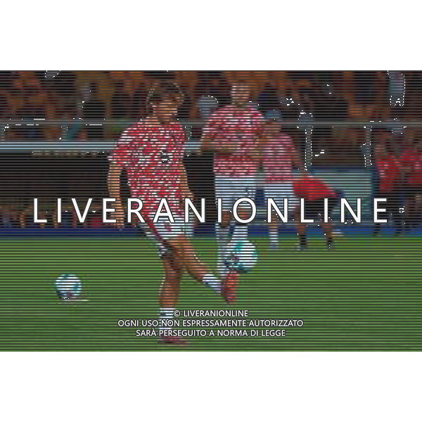TVEM September 29, 2025 Lecce, Italy - US Lecce vs AC Milan - Italian soccer serie A 2024/25 - Via Del Mare Stadium. In the pic: Luka Modric of AC Milan FOTO EMMANUELE MASTRODONATO-AG ALDO LIVERANI SAS