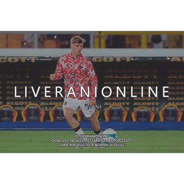 TVEM September 29, 2025 Lecce, Italy - US Lecce vs AC Milan - Italian soccer serie A 2024/25 - Via Del Mare Stadium. In the pic: Alexis Saelemaekers of AC Milan FOTO EMMANUELE MASTRODONATO-AG ALDO LIVERANI SAS