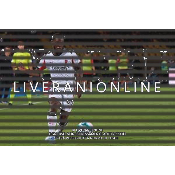 TVEM September 29, 2025 Lecce, Italy - US Lecce vs AC Milan - Italian soccer serie A 2024/25 - Via Del Mare Stadium. In the pic: Yunus Musah of AC Milan FOTO EMMANUELE MASTRODONATO-AG ALDO LIVERANI SAS