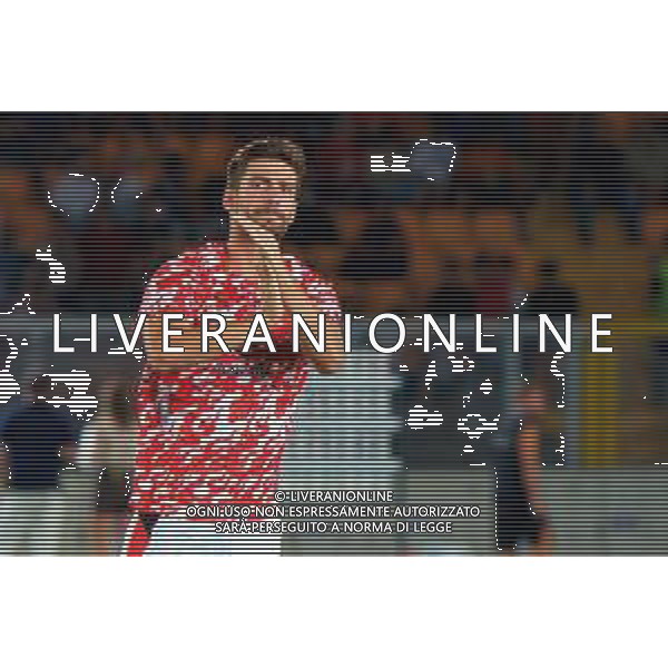 TVEM September 29, 2025 Lecce, Italy - US Lecce vs AC Milan - Italian soccer serie A 2024/25 - Via Del Mare Stadium. In the pic: Matteo Gabbia of AC Milan FOTO EMMANUELE MASTRODONATO-AG ALDO LIVERANI SAS