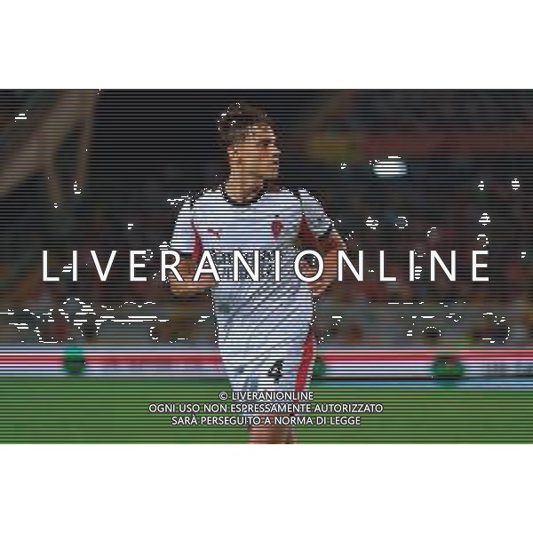 TVEM September 29, 2025 Lecce, Italy - US Lecce vs AC Milan - Italian soccer serie A 2024/25 - Via Del Mare Stadium. In the pic: Samuele Ricci of AC Milan FOTO EMMANUELE MASTRODONATO-AG ALDO LIVERANI SAS