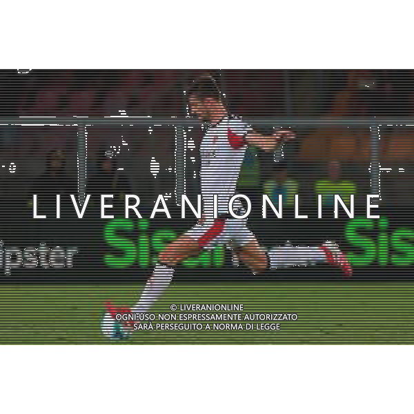 TVEM September 29, 2025 Lecce, Italy - US Lecce vs AC Milan - Italian soccer serie A 2024/25 - Via Del Mare Stadium. In the pic: Matteo Gabbia of AC Milan FOTO EMMANUELE MASTRODONATO-AG ALDO LIVERANI SAS