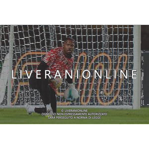 TVEM September 29, 2025 Lecce, Italy - US Lecce vs AC Milan - Italian soccer serie A 2024/25 - Via Del Mare Stadium. In the pic: Mike Maignan of AC Milan FOTO EMMANUELE MASTRODONATO-AG ALDO LIVERANI SAS