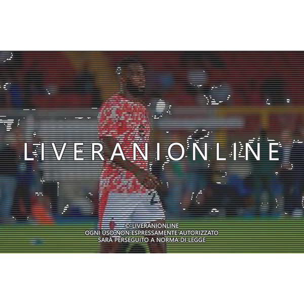 TVEM September 29, 2025 Lecce, Italy - US Lecce vs AC Milan - Italian soccer serie A 2024/25 - Via Del Mare Stadium. In the pic: Fikayo Tomori of AC Milan FOTO EMMANUELE MASTRODONATO-AG ALDO LIVERANI SAS
