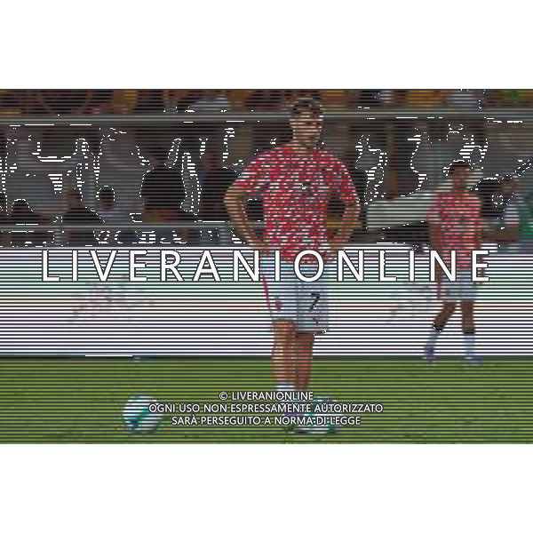 TVEM September 29, 2025 Lecce, Italy - US Lecce vs AC Milan - Italian soccer serie A 2024/25 - Via Del Mare Stadium. In the pic: Santiago Gimenez of AC Milan FOTO EMMANUELE MASTRODONATO-AG ALDO LIVERANI SAS