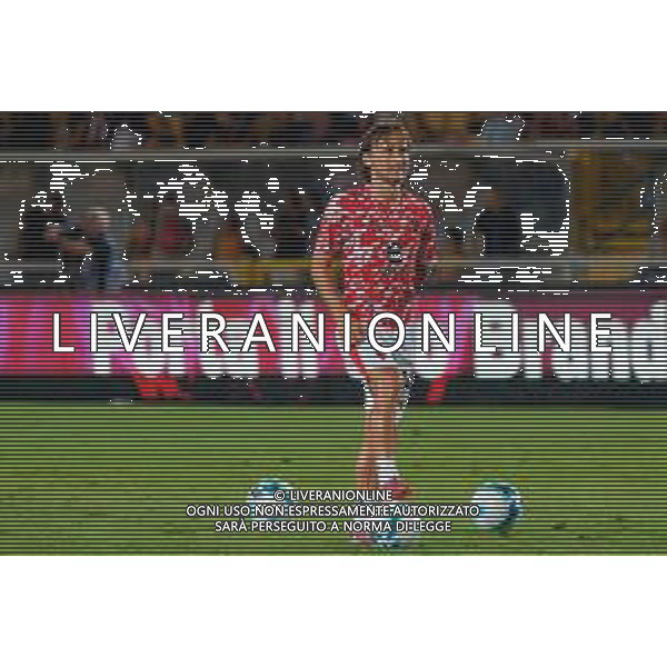 TVEM September 29, 2025 Lecce, Italy - US Lecce vs AC Milan - Italian soccer serie A 2024/25 - Via Del Mare Stadium. In the pic: Luka Modric of AC Milan FOTO EMMANUELE MASTRODONATO-AG ALDO LIVERANI SAS