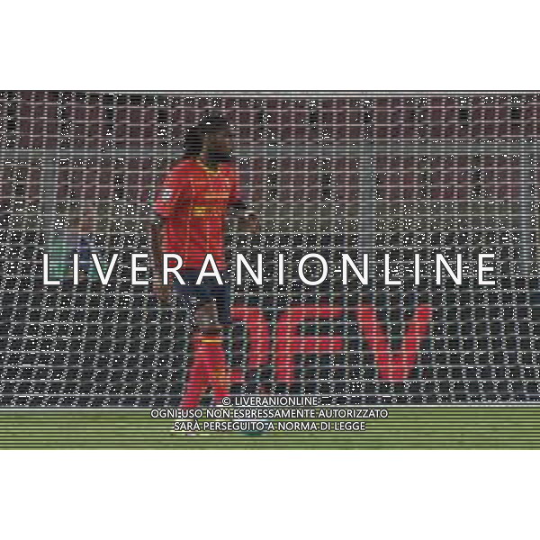 TVEM September 29, 2025 Lecce, Italy - US Lecce vs AC Milan - Italian soccer serie A 2024/25 - Via Del Mare Stadium. In the pic: Kialonda Gaspar of US Lecce FOTO EMMANUELE MASTRODONATO-AG ALDO LIVERANI SAS