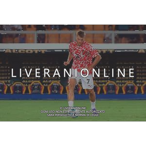 TVEM September 29, 2025 Lecce, Italy - US Lecce vs AC Milan - Italian soccer serie A 2024/25 - Via Del Mare Stadium. In the pic: Santiago Gimenez of AC Milan FOTO EMMANUELE MASTRODONATO-AG ALDO LIVERANI SAS