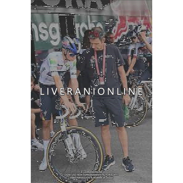 03-09-2025 Vuelta A Espana; Tappa 11 Bilbao - Bilbao; 2025, Red Bull - Bora Hansgrohe; Pellizzari, Giulio; Vila Errandonea, Patxi Xabier Francisco; Bilbao; ©SIROTTI - AGENZIA ALDO LIVERANI SAS
