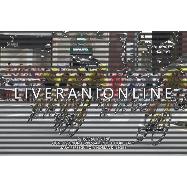 03-09-2025 Vuelta A Espana; Tappa 11 Bilbao - Bilbao; 2025, Visma - Lease A Bike; Van Baarle, Dylan; Kelderman, Wilko; Bilbao; ©SIROTTI - AGENZIA ALDO LIVERANI SAS