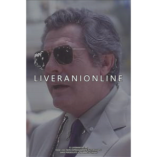 DIAP-RETROSPETTIVA MARCELLO MASTROIANNI ATTORE NELLA FOTO MARCELLO MASTROIANNI A CANNES NELL\'ANNO 1989 AG ALDO LIVERANI SAS