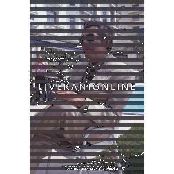 DIAP-RETROSPETTIVA MARCELLO MASTROIANNI ATTORE NELLA FOTO MARCELLO MASTROIANNI A CANNES NELL\'ANNO 1989 AG ALDO LIVERANI SAS