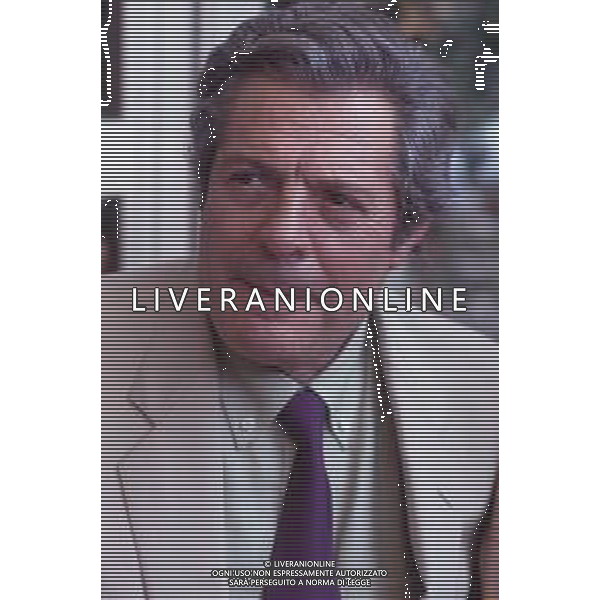 DIAP-RETROSPETTIVA MARCELLO MASTROIANNI ATTORE NELLA FOTO MARCELLO MASTROIANNI A CANNES NELL\'ANNO 1989 AG ALDO LIVERANI SAS