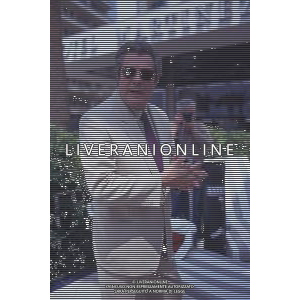 DIAP-RETROSPETTIVA MARCELLO MASTROIANNI ATTORE NELLA FOTO MARCELLO MASTROIANNI A CANNES NELL\'ANNO 1989 AG ALDO LIVERANI SAS