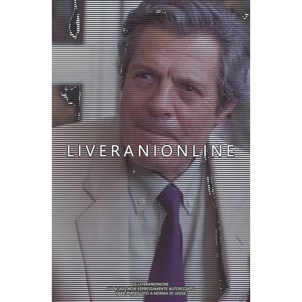 DIAP-RETROSPETTIVA MARCELLO MASTROIANNI ATTORE NELLA FOTO MARCELLO MASTROIANNI A CANNES NELL\'ANNO 1989 AG ALDO LIVERANI SAS