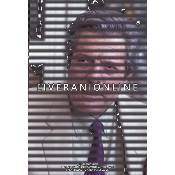 DIAP-RETROSPETTIVA MARCELLO MASTROIANNI ATTORE NELLA FOTO MARCELLO MASTROIANNI A CANNES NELL\'ANNO 1989 AG ALDO LIVERANI SAS
