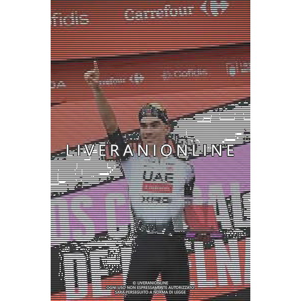04-09-2025 Vuelta A Espana; Tappa 12 Laredo - Los Corrales De Buelna; 2025, Uae Team Emirates - Xrg; Ayuso Pesquera, Juan; Los Corrales De Buelna; ©SIROTTI - AGENZIA ALDO LIVERANI SAS