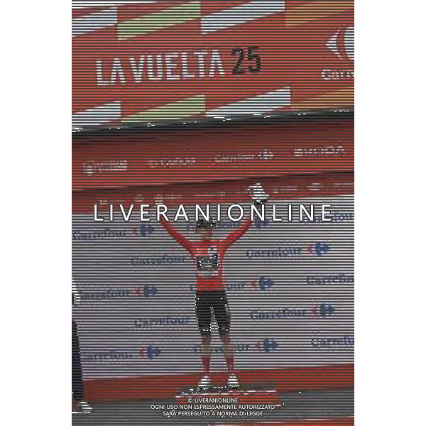 04-09-2025 Vuelta A Espana; Tappa 12 Laredo - Los Corrales De Buelna; 2025, Visma - Lease A Bike; Vingegaard, Jonas; Los Corrales De Buelna; ©SIROTTI - AGENZIA ALDO LIVERANI SAS
