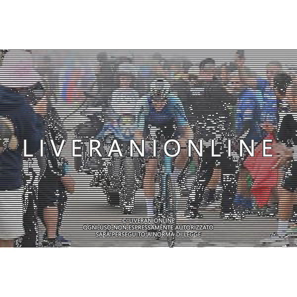 05-09-2025 Vuelta A Espana; Tappa 13 Cabezon De La Sal - Alto De L\'angliru; 2025, Decathlon - Ag2r La Mondiale; Gall, Felix; Alto De L\'angliru; ©SIROTTI - AGENZIA ALDO LIVERANI SAS