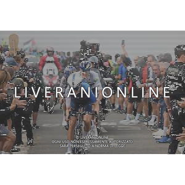 05-09-2025 Vuelta A Espana; Tappa 13 Cabezon De La Sal - Alto De L\'angliru; 2025, Israel - Premier Tech; Riccitello, Matthew; Alto De L\'angliru; ©SIROTTI - AGENZIA ALDO LIVERANI SAS