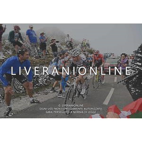 05-09-2025 Vuelta A Espana; Tappa 13 Cabezon De La Sal - Alto De L\'angliru; 2025, Uae Team Emirates - Xrg; 2025, Visma - Lease A Bike; Almeida, Joao; Vingegaard, Jonas; Alto De L\'angliru; ©SIROTTI - AGENZIA ALDO LIVERANI SAS