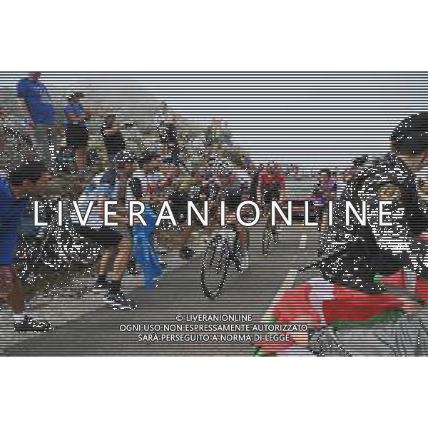 05-09-2025 Vuelta A Espana; Tappa 13 Cabezon De La Sal - Alto De L\'angliru; 2025, Uae Team Emirates - Xrg; 2025, Visma - Lease A Bike; Almeida, Joao; Vingegaard, Jonas; Alto De L\'angliru; ©SIROTTI - AGENZIA ALDO LIVERANI SAS
