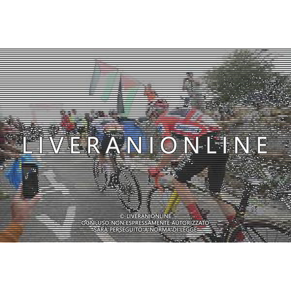 05-09-2025 Vuelta A Espana; Tappa 13 Cabezon De La Sal - Alto De L\'angliru; 2025, Uae Team Emirates - Xrg; 2025, Visma - Lease A Bike; Almeida, Joao; Vingegaard, Jonas; Alto De L\'angliru; ©SIROTTI - AGENZIA ALDO LIVERANI SAS