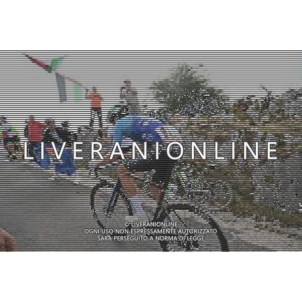 05-09-2025 Vuelta A Espana; Tappa 13 Cabezon De La Sal - Alto De L\'angliru; 2025, Decathlon - Ag2r La Mondiale; Gall, Felix; Alto De L\'angliru; ©SIROTTI - AGENZIA ALDO LIVERANI SAS