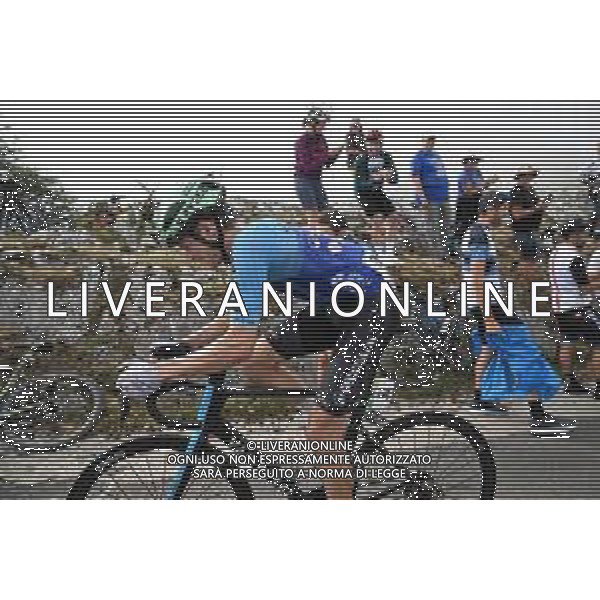 05-09-2025 Vuelta A Espana; Tappa 13 Cabezon De La Sal - Alto De L\'angliru; 2025, Decathlon - Ag2r La Mondiale; Gall, Felix; Alto De L\'angliru; ©SIROTTI - AGENZIA ALDO LIVERANI SAS