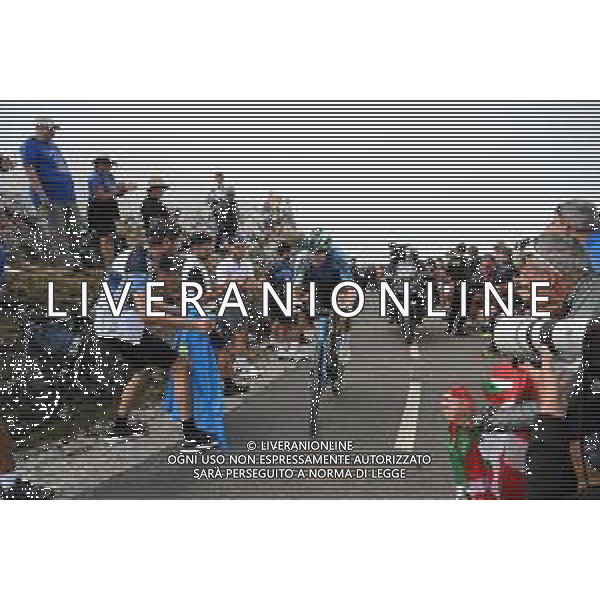 05-09-2025 Vuelta A Espana; Tappa 13 Cabezon De La Sal - Alto De L\'angliru; 2025, Decathlon - Ag2r La Mondiale; Gall, Felix; Alto De L\'angliru; ©SIROTTI - AGENZIA ALDO LIVERANI SAS
