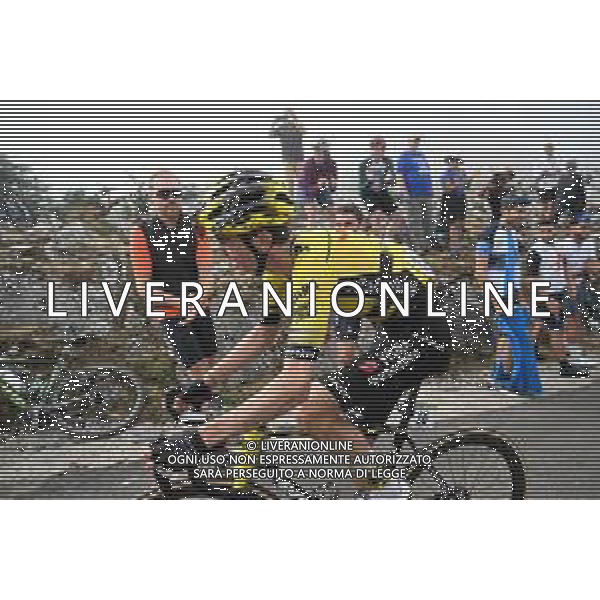 05-09-2025 Vuelta A Espana; Tappa 13 Cabezon De La Sal - Alto De L\'angliru; 2025, Visma - Lease A Bike; Kuss, Sepp; Alto De L\'angliru; ©SIROTTI - AGENZIA ALDO LIVERANI SAS