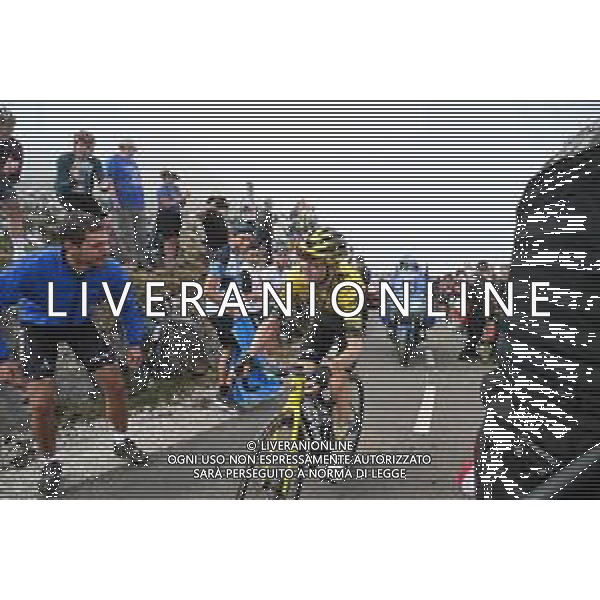 05-09-2025 Vuelta A Espana; Tappa 13 Cabezon De La Sal - Alto De L\'angliru; 2025, Visma - Lease A Bike; Kuss, Sepp; Alto De L\'angliru; ©SIROTTI - AGENZIA ALDO LIVERANI SAS