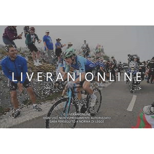 05-09-2025 Vuelta A Espana; Tappa 13 Cabezon De La Sal - Alto De L\'angliru; 2025, Decathlon - Ag2r La Mondiale; Gall, Felix; Alto De L\'angliru; ©SIROTTI - AGENZIA ALDO LIVERANI SAS