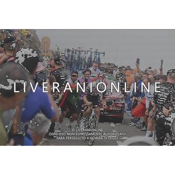 05-09-2025 Vuelta A Espana; Tappa 13 Cabezon De La Sal - Alto De L\'angliru; 2025, Uae Team Emirates - Xrg; 2025, Visma - Lease A Bike; Almeida, Joao; Vingegaard, Jonas; Alto De L\'angliru;