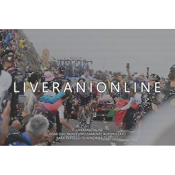 05-09-2025 Vuelta A Espana; Tappa 13 Cabezon De La Sal - Alto De L\'angliru; 2025, Uae Team Emirates - Xrg; 2025, Visma - Lease A Bike; Almeida, Joao; Vingegaard, Jonas; Alto De L\'angliru;