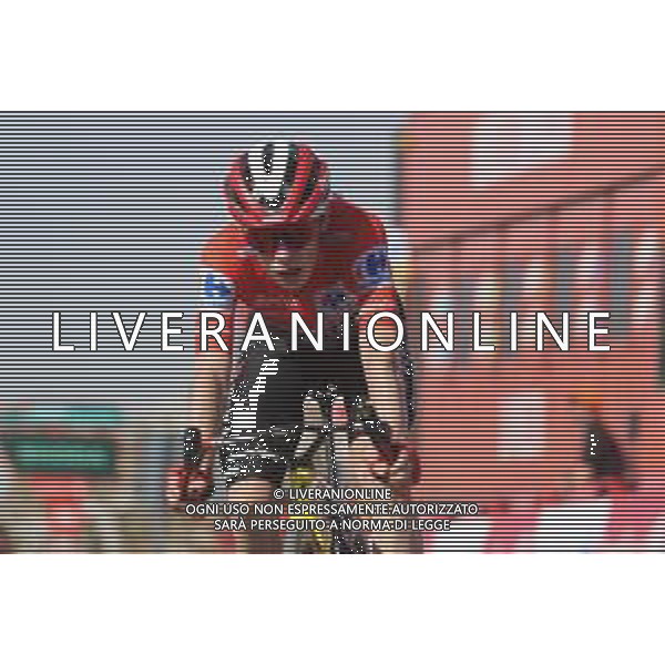 05-09-2025 Vuelta A Espana; Tappa 13 Cabezon De La Sal - Alto De L\'angliru; 2025, Visma - Lease A Bike; Vingegaard, Jonas; Alto De L\'angliru;