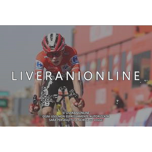 05-09-2025 Vuelta A Espana; Tappa 13 Cabezon De La Sal - Alto De L\'angliru; 2025, Visma - Lease A Bike; Vingegaard, Jonas; Alto De L\'angliru;