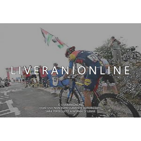 05-09-2025 Vuelta A Espana; Tappa 13 Cabezon De La Sal - Alto De L\'angliru; 2025, Lidl - Trek; Ciccone, Giulio; Alto De L\'angliru;